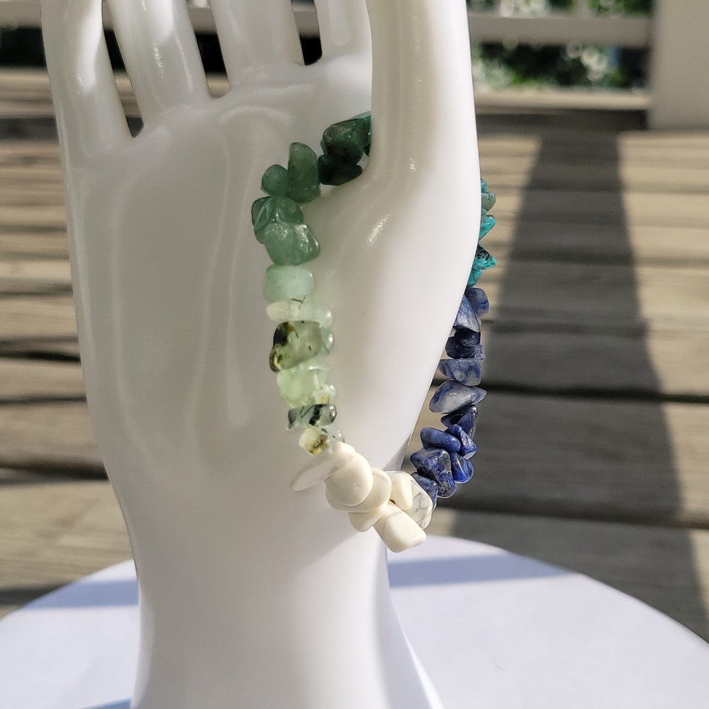 Gay Male Pride Flag Bracelet